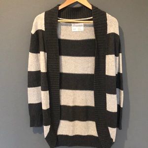 Aeropostale striped cardigan M